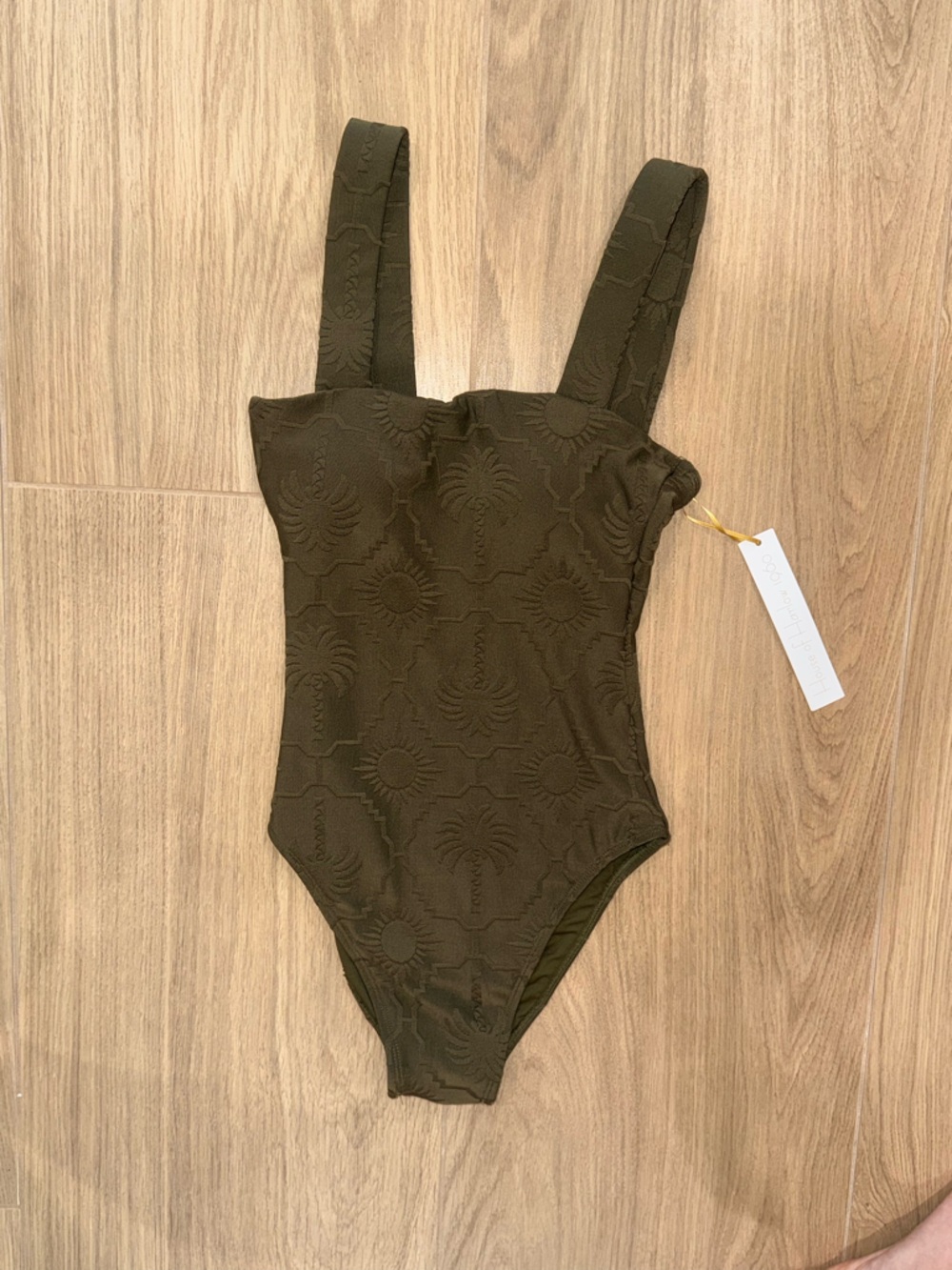 House of Harlow 1960 Olive Green Swimsuit